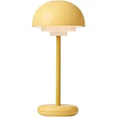 Nielsen Light Toscana Genopladelig Bordlampe - Støvet Gul