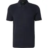 Boss green Polosweater i bomuldsblanding med bodymapping-struktur