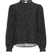 Kaffe Bluse 'Rea' sort / hvid