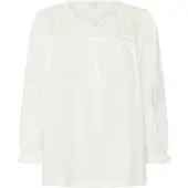 Kaffe Bluse 'KAAnna' naturhvid