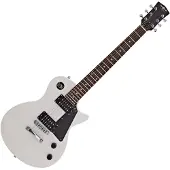 Gear4Music New Jersey elguitar fra hvid