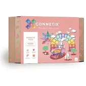 Connetix Magnetsæt - 202 Dele - Pastel Mega Pack - - OneSize - Magnetlegetøj