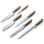 Orrefors 6-pack Knivar Acacia