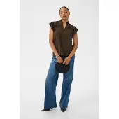 Kaffe Bluse 'Sonj' mokka