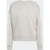 Adidas Essentials 3 Stripes Fleece Sweatshirt
