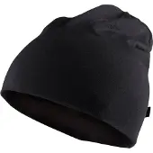 Lundhags Gimmer Merino Lt Beanie, hue, sort