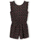 MINOTI Overall lysegrøn / cranberry / sort