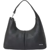 Calvin Klein Skuldertaske 'Slouchy Shoulder' sort