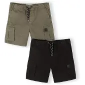 MINOTI Bukser khaki / sort