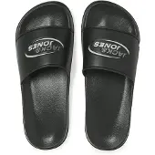 Jack & Jones Pantoletter 'JFWOSCAR' antracit / hvid
