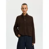 Selected Cardigan 'SLFSIA RAS' mørkeblå