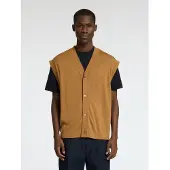 Selected Vest brun