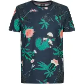 Petrol Industries Bluser & t-shirts mørkeblå / grøn / lyserød / hvid