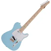 Gear4Music Knoxville elguitar fra Blå