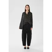 Inwear Bluse 'ZeemaIW' sort / uldhvid