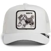GOORIN BROS. Hætte 'Gorra goorin bros blanca pequines bestie trucker cap' hvid