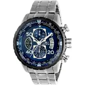 Invicta Herreur 22970 Aviator Blå/Stål Ø48 mm