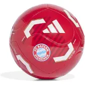 Adidas Bayern München Fodbold Club - Rød/Hvid - , størrelse Ball SZ. 5