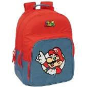 Safta Double Super Mario 20l 32x15x42 Cm Rygsæk