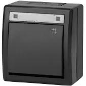 Elektro-Plast ELEKTROPLAST AQUANT 2K krydskobling til indmuring IP55 antracit 5006-17