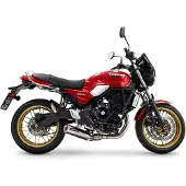 Gpr Exclusive M3 Inox Kawasaki Z 650 Rs 24-25 Ikke-homologeret Fuldt Linjesystem