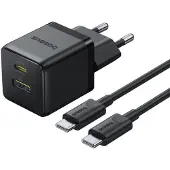 Baseus Palm 30w & Cable Usb-a-og Usb-c-vægoplader