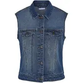 Noisy May Vest 'NMDebra' blue denim