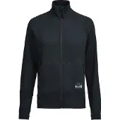 Lundhags Tived Merino Full Zip W, mellemlag, sort