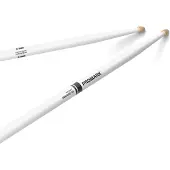 Pro Mark Rebound 5B White Hickory Drumsticks Wood Tip