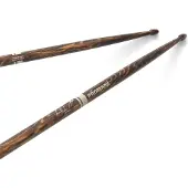Promark Larnell Lewis FireGrain Hickory Drumstick Wood Tip