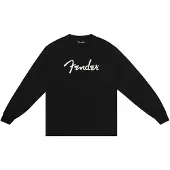 Fender Spaghetti Logo Long-Sleeve T-shirt Black M
