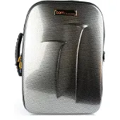 Bam New Trekking Double Clarinet Case Silver Carbon