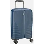 Travelite Air Stripe Slim - Kuffert med 4 hjul | blå | 35x55x25 cm