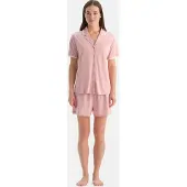 Dagi Shorty rosé / perlehvid