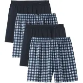 Calida Boksershorts navy / lyseblå / sort / offwhite