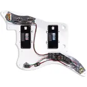 Emg Jmaster Loaded Pickguard System White