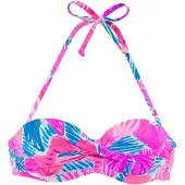 Sunseeker Bikinioverdel blå / pink / lyserød / mørk pink