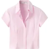 Mango Bluse 'GIGI' lyserød