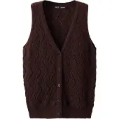 Mango Strikvest 'SITONA' brun