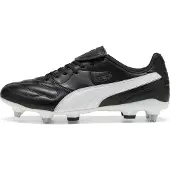Puma King Liga Sg - Sort/Hvid/Silver - Soft Ground (Sg), størrelse 44