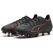 Puma Ultra 6 Pro FG/AG Eclipse - Sort/Rød, størrelse 47