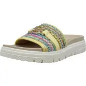 TT. BAGATT Pantoletter beige / blå / gul / lyserød / hvid