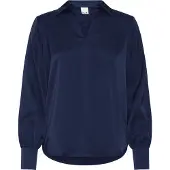 Ichi Bluse natblå