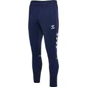 Hummel Core 2.0 Træningsbukser - Navy/Hvid, størrelse X-Large