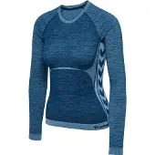 Hummel Funktionsbluse safir / blå-meleret