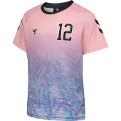Hummel T-Shirt - hmlSHIMMER - Pink Nectar - - 8 år (128) - T-Shirt