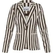 Ichi Blazer 'KATE ' beige / mørkebrun