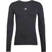 Adidas Baselayer Techfit - Sort L/s, størrelse XX-Large