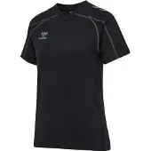 Hummel Funktionsbluse 'Move 2.0' lysegrå / sort