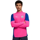 Puma Manchester City Fc 25/26 Træning Halv Lynlås Sweatshirt